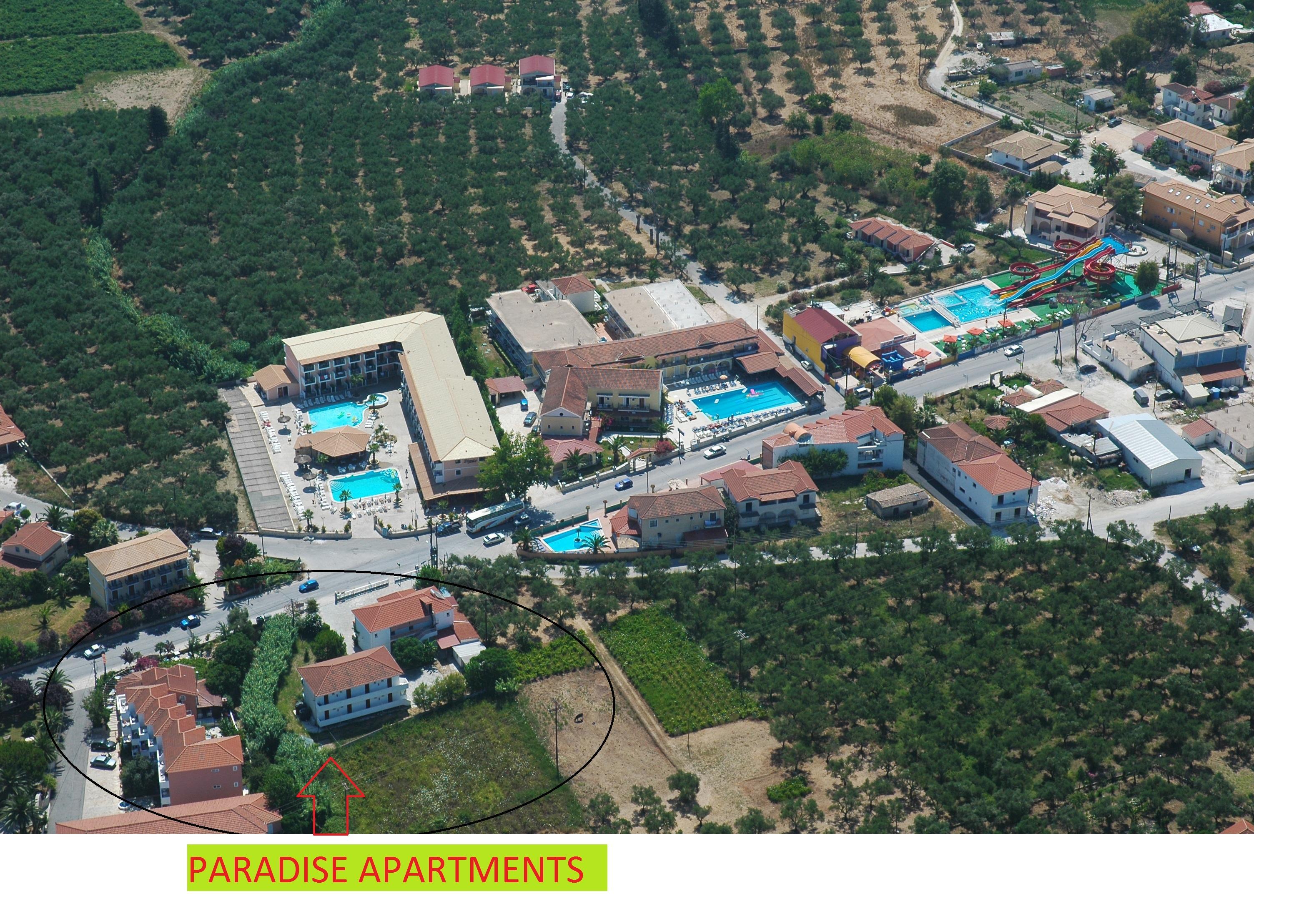 Paradise Apartments Laganas Exterior foto